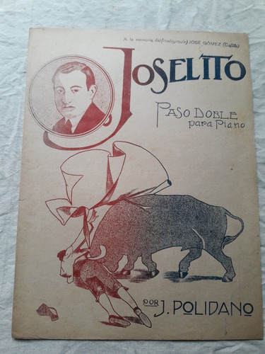 Partitura Joselito - Paso Doble Para Piano - J. Polidano