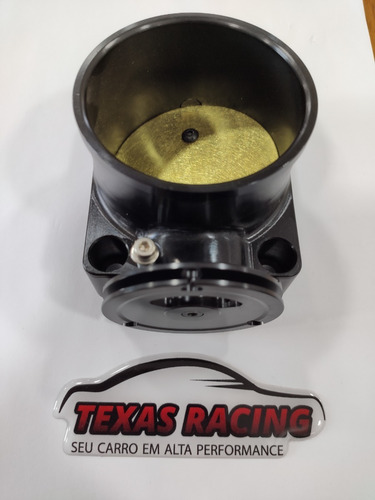 Imagem 2 de 4 de Corpo De Borboleta Tbi 70mm Preto Expert Para Fueltech
