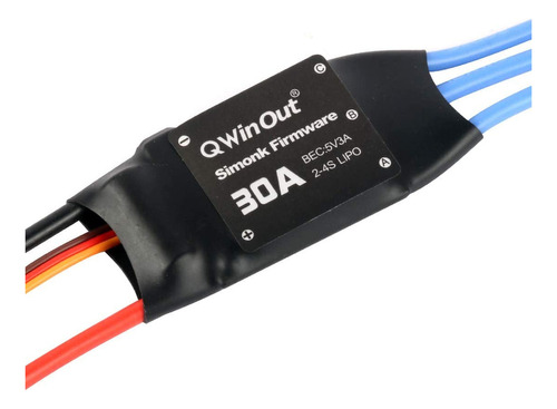 Qwinout 2-4s 30a Rc Sin Escobillas Esc Simonk Firmware Contr