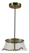 Comprar Pendente Tommy Dourado E Vidro Transparente Skylight 48x60cm
