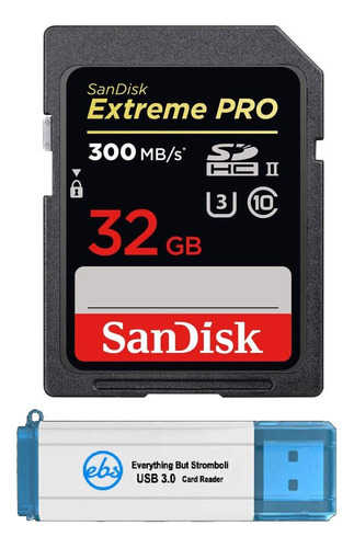 Tarjeta Sd Sandisk Extreme Pro 32gb Uhs-ii Funciona Con