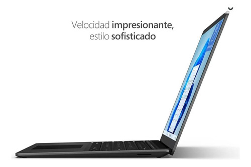 Laptop Microsoft Surface Laptop 5 Black Matte Táctil 13 , Intel Core I7 32gb De Ram 1 Tb, Intel Iris Xe Graphics 2256x1504px Windows 11 S