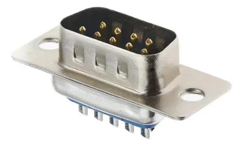 Por 3und Modulo Conector Db9 Macho Aereo Para Cable Serie Se