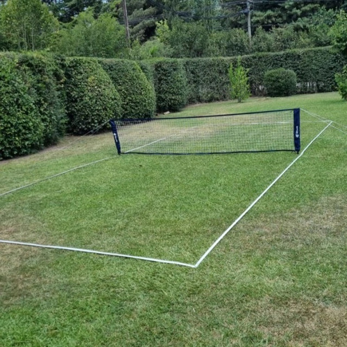 Imagen 3 de 7 de Cancha Red Fútbol Tenis 1vs1 2.0 C Estaca + Cintas P Marcar