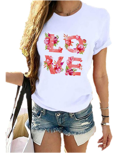 Remera Dama Mujer Cactus Corazón Love Rocas Cactáceas #17