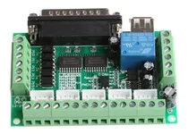 Comprar Interfaz Mach3 Cnc Lpt Drivers Motores Pap 5 Ejes  | Icutech