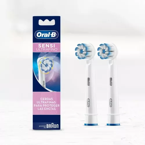 Repuesto Cepillo Eléctrico Oral-b Sensitive 2 Unidades