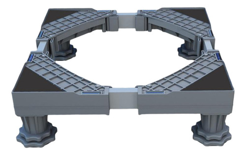 Pedestal Del Soporte Del Carro Móvil De La Base Del Gris