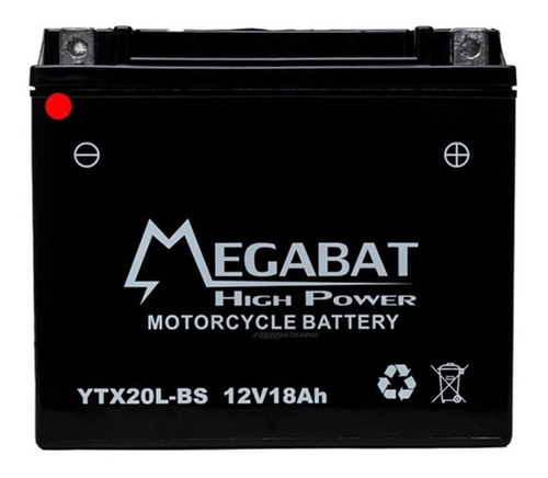 Bateria Ytx20l-bs Para Moto Cuatriciclo Y Mas