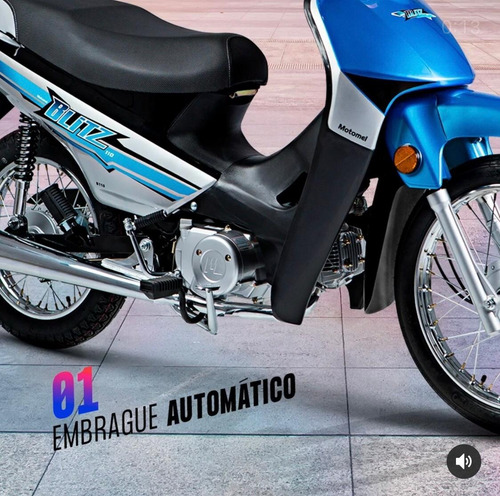 Imagen 8 de 14 de Motomel Blitz 110 0km 2022 Ap No Uno Keller Crono Smash Trip