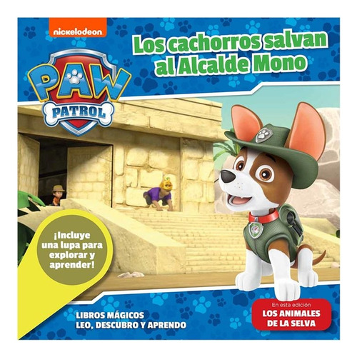 Libros Mágicos Paw Patrol Salvan Al Alcalde Mono Clarin