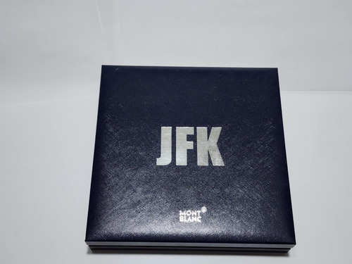 Pluma Montblanc Edicion Jfk John F. Kennedy Azul C/estuche Azul Negro