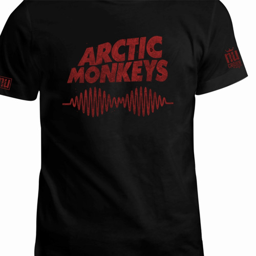 Camisetas Arctic Monkeys Estampadas Indie Rock Punk Eco 