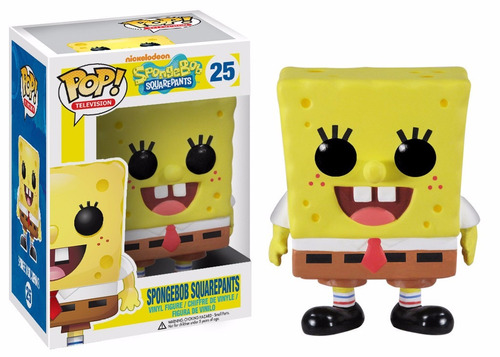 Funko Pop Spongebob Bob Esponja  Modelo 25 Pop Television
