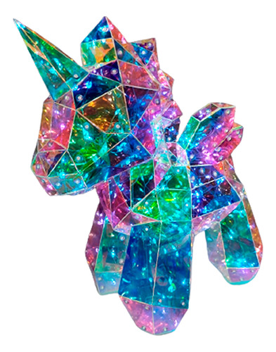 Unicornio Adorno Navideño Regalo Navidad Decoracion Led Niña