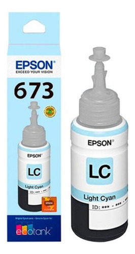 Epson T673520 Botella De Tinta L800/1800 Light Cyan 1800 Fot