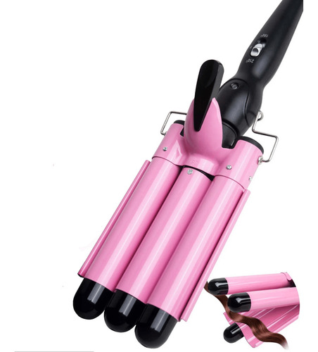Mr Rizadora Plancha Sirena De Barril 110v Color Rosa