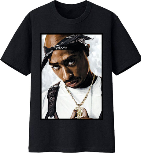 Playera O Blusa Tupac Shakur  En Blanco O Negro