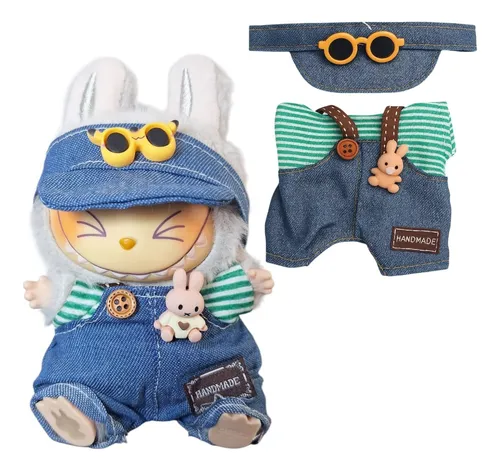 Ropa Accesorios Peluche Conjunto 3 Piezas Labubu The Monster