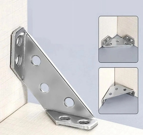 Kit De Conectores De Esquina De Acero Inoxidable Universal F