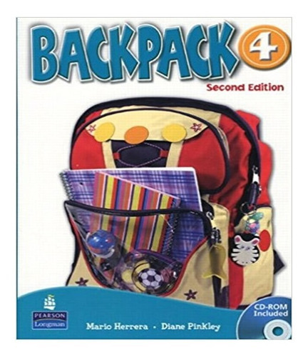 Backpack 4   Student Book With Cd Rom   02 Ed: Backpack 4   Student Book With Cd Rom   02 Ed, De Herrera, Mario. Editora Pearson (elt), Capa Mole, Edição 2 Em Inglês