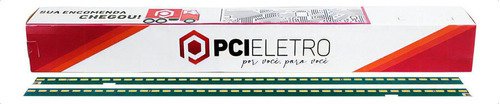 Pci Eletro Parts Kit 2 Barras De Led Compatível Com Tv 43lf6350