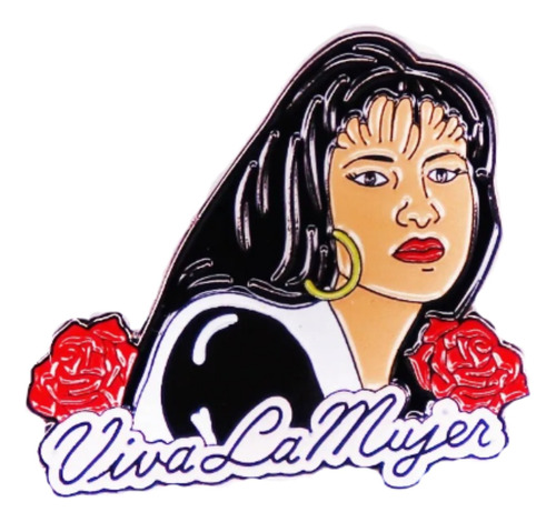 Pin/broche De Selena Viva La Mujer