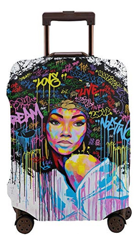 Protector De Maleta De Viaje Nelife Para Niñas Afroamericana