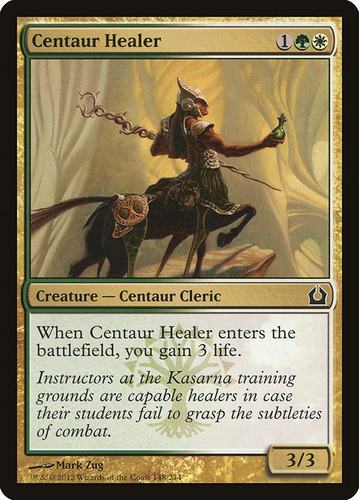 Carta Magic Centaur Healer Return To Ravnica Mtg