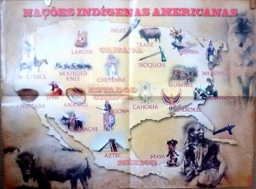 Nações Indígenas Americanas - Poster