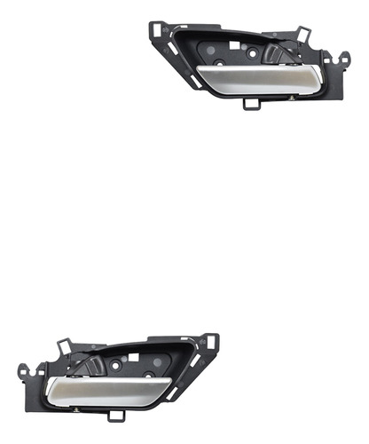 Set 2 Manijas Del Puerta Interior Acura Mdx 07 Al 13 Hushan