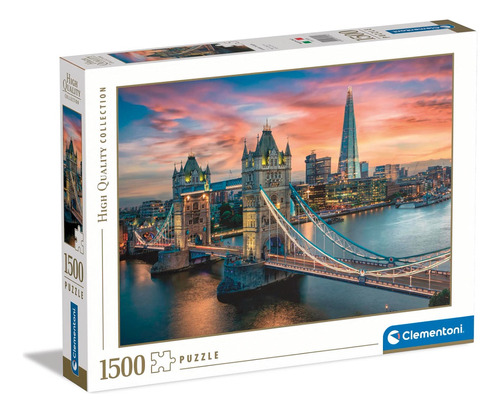 Puzzle 1500 Piezas Clementoni - London Twilight Crepusculo