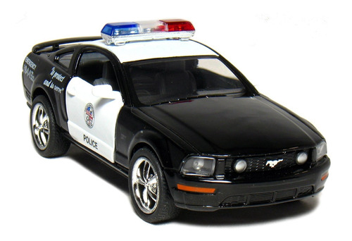 Kinsmart 2006 Ford Mustang Gt De La Policía Diecast