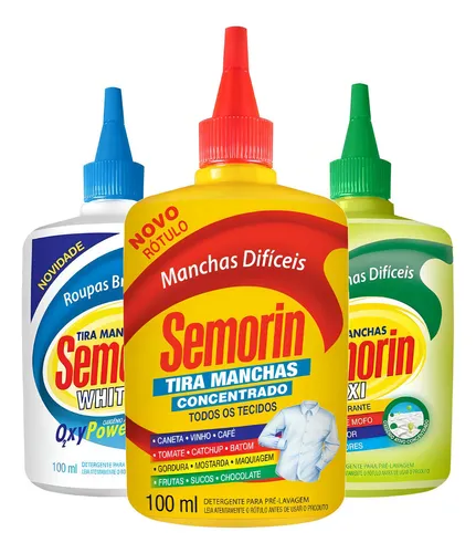Semorin Combo Sem Manchas Para Os Tipos De Roupas