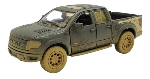 Miniatura F-150 Svt Raptor Super Crew 2013 Metal Lama 1:46