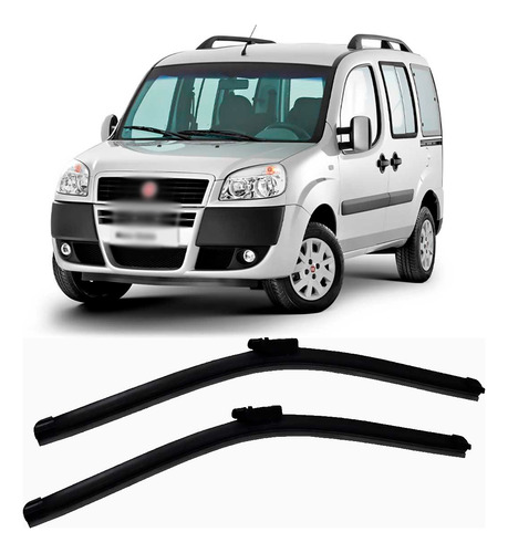 Kit Palheta Fiat Doblo 2004 A 2009 Parabrisa Dyna Original