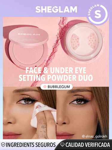 Sheglam Insta-ready Polvos Fijadores Rostro Y Ojos
