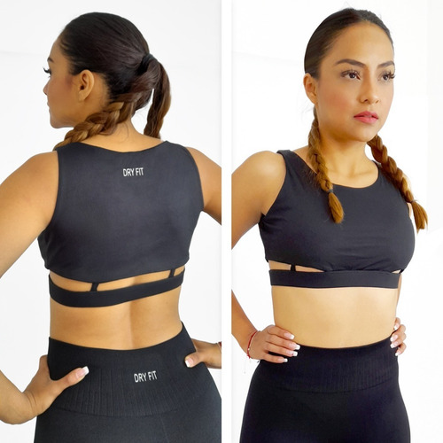 Imagen 2 de 6 de Top Deportivo Kipro Dama Negro