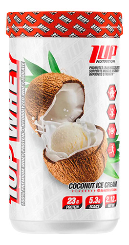 Whey Protein 2lbs - 1up Sabor Coconut Ice Cream