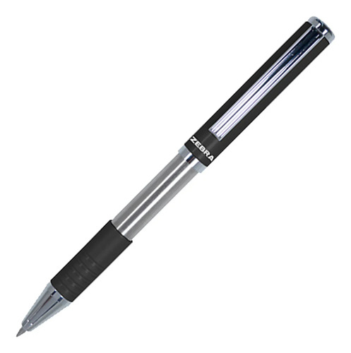 Pluma Negra Zebra Deslizable Pluma Slide Pen Medio 1.0mm