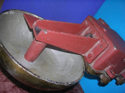 Antiguo Timbre Náutico De Campana Bronce E Hierro