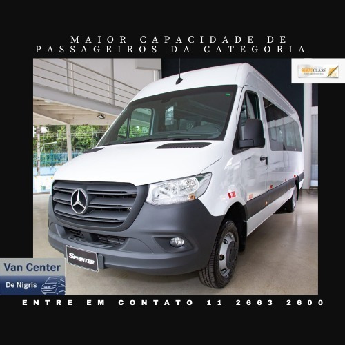 Mercedes- Benz Sprinter Van Passageiro 20 Lugares