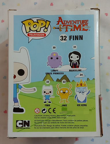 Funko Pop Hora De Aventura Finn El Humano Adventure Time (Usado)