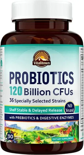 Probióticos 120 Billion Enzimas