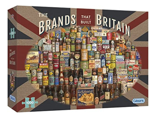 Rompecabezas Gibsons The Brands That Built Britain (1000 Pie