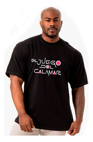 Polera Manga Corta Juego Del Calamar Nª1 Hombres Jovenes Xxl