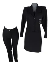 Comprar Conjunto Traje Sastre Formal Casual Dama Uniforme 3 Piezas F