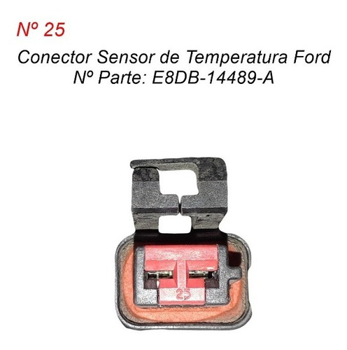 Conector Ford Sensor De Temperatura (25)