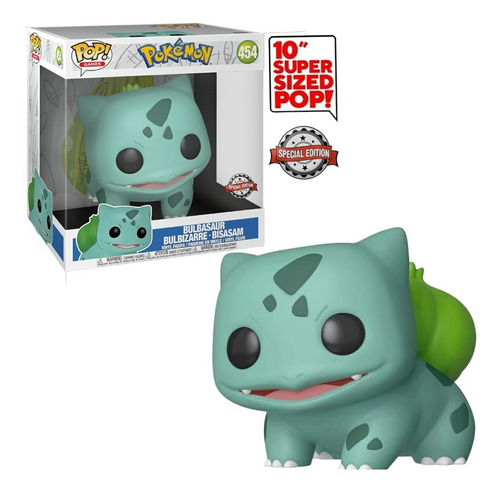 Funko Pop Pokemon Bulbasaur (grande) (10 Pulgadas