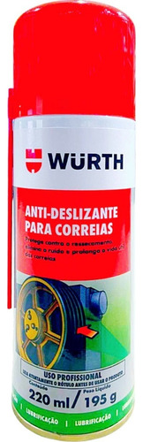 Anti Deslizante Para Correias Automotiva E Industrial Wurth